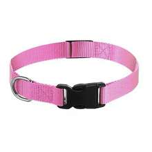 Native Pup Basic Nylon Dog Collar, Adjustable For Various Sizes, Cute Colors, Cat Collar, Dog Collar, Cat, Dog, Dog Supplies, Pet - Pink - View 4