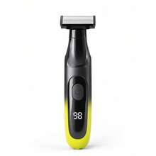 Handheld Electric Shaver, Provides And Comfortable Grip. Designed Specifically For Men, Equipped With Detachable Shaving Head, Easy To Clean. Perfect Gift Choice For Christmas, Father's Day Or Labor Day, Battery Capacity 600mAh - Black - View 12
