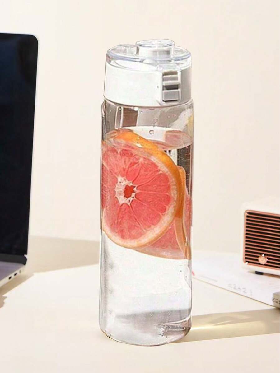 1個可攜式大容量透明杯，適用戶外、旅行、運動、辦公室，啤酒杯、冰咖啡杯、可愛果汁杯、茶杯、吸管杯，適合調酒、威士忌、茶飲，適合作為禮物 - 彩色 - 查看 1