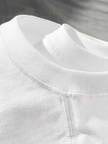 1 camiseta de algodón puro estampada para mujer, camiseta casual estilo enfermera, camiseta con estampado de estetoscopio LOV - Blanco - Ver 6