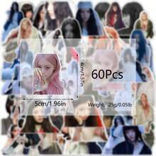 1Set/ 60pcs Arirang Korean Girl Group New Album MAMIHLAPINATAPAI Stickers Won-Hee Park Min-Ju Merchandise, Collectible Photo Cards, Stickers, Halloween Gift, Party Gift, Christmas Gift, Katseye Light Stick, Straykid, Photocard, Katseye Photo Card K POP - Multicolor - View 6