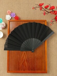 1 pieza Abanico de mano plano Breezier, abanico plegable moderno, adecuado para uso en el hogar - multicolor - Ver 7