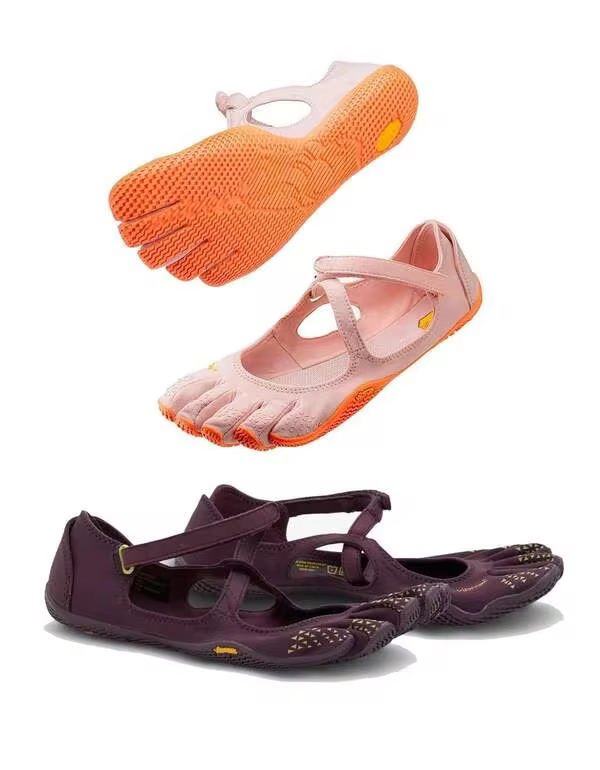 FiveFingers Pink Women's Shoes, Indoor Fitness Dance Shoes, Yoga Shoes, Pilates Shoes, Breathable And Non-Slip Soft-Soled Shoes, Feel Like Barefoot