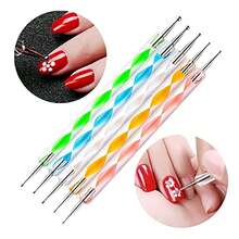 5pcs Dotting Pens With 3pcs Nail Art Painting Brushes Set, Professional Nail Art Styling Tools, DIY Nail Art Kit, Used For Gel Polish Decoration, Suitable For Hands And Feet Nail Art, Nail Salon, Self-Nail Art, Nail Design Tools, Nail Art Accessories, Dotting Tools, Nail Dotting Pens, Nail Painting Brushes, Nail Art Brush Set, Fine Line Pens, Nail Painting Brushes, Nail Liner Pens, DIY Nail Art Styles, Home Nail Art, Salon Quality, Beginner Friendly, Nail Art Supplies, Creative Nail Art Design, Gel Nail Art Tools. 1/8Pcs - Multicolor - View 6
