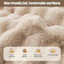 Cama para Perros, mullida, Cama para Gatos, Manta para Perros con Borde, Lavable, Cama para Mascotas, Camas para Perros, Antideslizantes, sof para Gatos, Nido para Gatos y Perros - Gris claro-1 - Ver 5