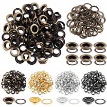 50pcs Metal Eyelet Set For Dress, Includes Washers, Leather Repair, Eyelets - Multicolor - View 3