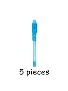 10/7/5 piezas Bolígrafo multifunción anti-falsificación con tinta invisible UV, bolígrafo detector de billetes de cabeza grande, bolígrafo fluorescente mágico, escritura secreta, bolígrafo para marcar notas, marcado invisible, gran regalo, regalo de cumpleaños festivo, regalo de vuelta a la escuela, regalo para familia amigos compañeros de clase colegas, regalo sorpresa para él/ella - Resaltador - Ver 11