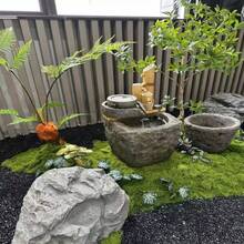 人造苔蘚墊,仿真綠色植物墊,逼真的人造綠植牆面與桌面裝飾,耐用尼龍人造植物,免維護仿真苔蘚片,適用於居家、微景觀、聖誕節、婚禮派對與花園背景裝飾 - 草皮 - 查看 3