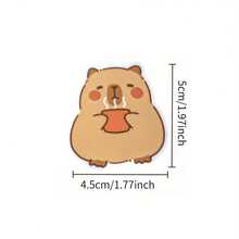 50pcs Capybara Cartoon Stickers - Cute Panda Decals For Phone, Laptop, Water Bottle And Guitar - Durable Decoration With Whimsical Designs - Sticker - View 4