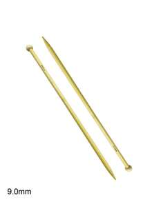 35cm Natural Bamboo Single Point Knitting Needles, 2pcs/Pack, 12 Sizes Available, Smooth & Lightweight Knitting Tool, Suitable For Home DIY And Women Knitting Enthusiasts, For Scarf, Sweater Hand Knitting - 35cm Bamboo White Double-pointed Knitting Needle - View 18
