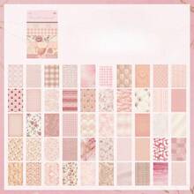 50sheets Scrapbook Paper Sticky Note Paper Non-Adhesive Material Paper DIY Scrapbooking Collage Junk Journal Aesthetics Planner Craft Paper - Paper - View 13
