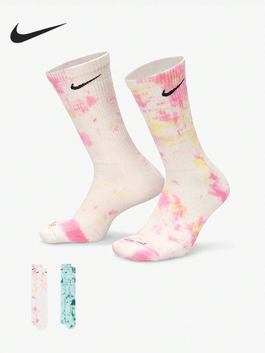 Nike 正版新款男士針織舒適休閒運動襪 2雙 FJ0747-903 - FJ0747-903 - 查看 1