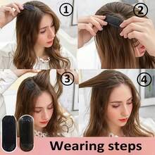 Juego de 4/1 piezas de pinzas invisibles para rizos de cabello, accesorio para peinado de mujer, almohadilla simple sin costuras para reforzar la raíz del cabello, accesorio esencial para dar volumen a los flequillos y rizos, volumizador de cabello, almohadilla invisible para elevar el cabello, pinza de volumen para la raíz del cabello con corona alta, pieza de cabello superior - Multicolor - Ver 10