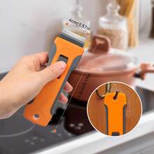 1pc Stain Cleaning Scraper With Extra Blade, Window Scraper, Glass Scraper, Extendable Scraper For Removing Glue, Paint, Stickers, Labels. Multi-Functional Household Glue Removal Scraper Tool For Phone, Car Repair, Cleaning, Film Application. Cleaning Tool, Tools & Home Improvement - Multicolor - View 5