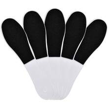 5pcs Double-Sided Foot File, Efficiently Remove Dead Skin And Calluses, Plastic Handle, Home Foot Care Tool - 5 Items - View 3