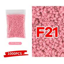 2.6mm Sundymot Fuse Beads, 1000PCS+ Red F Series Color Independent Packaging, Anti-Spill, DIY Pendant Keychain, Jewelry Making Craft Material, Graduation Season Back To School, Christmas, Party Birthday Gift, Multi-Color 2.6mm Melt Beads Bulk Refill Kit - 2.6mm Puzzle Beads - View 21