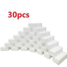 30/14/10 pezzi Gomme magiche, Spugne di pulizia multiuso in schiuma ad alta resistenza, Adatte per cucina, bagno, lavandino, vasca da bagno, parete, tappeto e pulizia del pavimento, Forniture per la pulizia domestica, Essenziali per appartamento e dormitorio - Multicolore - Visualizzare 11