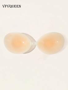 vfvQueen Thickened Waterproof Silicone Breast Pads Designed For Women, Lift And Compress Small Breasts, Especially Suitable For Wedding Photography - Apricot - View 11