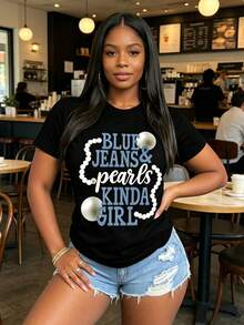 Women T-Shirts - 黑色 - 查看 4