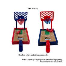 Children's Interactive Mini Basketball Shooting Toy, Desktop Game, Develops Concentration And Hand-Eye Coordination, Parent-Child Interaction Toy, Suitable For Christmas, Thanksgiving, Halloween, Children's Day, Back To School, Holidays And All Other Festival Gifts - Multicolor - View 14