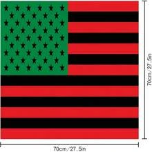 Head Scarf For Women's Hair Fashion Silk Scarf Square Satin Headscarf Bandana - Dominican Republic Flag 02 - View 5