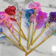永生花人造玫瑰花束，適用於七夕節、情人節、生日和聖誕節禮物 - 仿真花 - 查看 10
