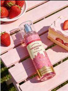 Spray de fragancia de pastel de fresa de 150ml – Spray de aroma aromático, adecuado para uso en interiores/exteriores, libera un aroma fresco natural. Perfecto para salidas diarias, reuniones, citas y otras ocasiones, portátil y de larga duración, opción ideal de fragancia para el hogar - Múltiples aromas - Ver 2