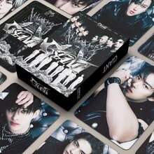 1Set/55pcs Arirang SKids 2ND Japan Album GIANT K-POP Fan Merchandise, SKZ Limited Edition Fan Support Gift, Collectible Photo Cards, Stickers, Halloween Gift, Party Gift, Christmas Gift, Katseye Light Stick, Straykid, Photocard, Katseye Photo Card K POP - Multicolor - View 2