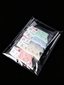 100pcs Clear Self-Seal OPP Bags/Gift Packaging Set - 2-13" S/M/L/XL, Self-Adhesive Dustproof Reusable For Gifts, Weddings, Birthdays, Jewelry, Candy, Toys, Clothes, DIY, Travel, Mailing - Ideal For Halloween, Christmas, Valentine's, Family Gatherings - Multiple Styles - View 6