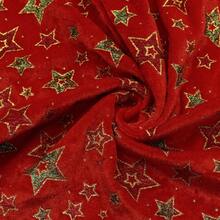50*160cm Soft Plush Christmas Velvet Fabric Polyester With Christmas Candy Cane Crutch DIY Wedding Cosplay Craft Decor - Default - View 5
