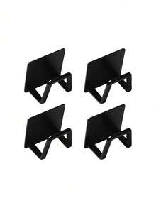 10/6/4/1pc No-Drill Cabinet Top Storage Hooks, Kitchen Countertop Extender Rack, Cabinet Top Organizer, Kitchen Expansion, Clip-On Design, Metal Hooks, Organizer Type, Kitchen Miscellaneous Storage, Kitchen Decor, Room Decor - Multicolor - View 13