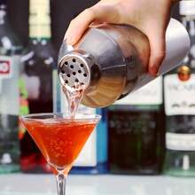 Mezclador de cócteles Manhattan (acero inoxidable, con colador, 26 cm, capacidad de 750 ml) - Ver 4