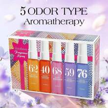 5/1 Stück 40ml Brasilien Digitaler Duftspray Geschenkset, Mischung aus Rose, Kokosnuss, Frucht- und Ozean Sommerdüften, Essentiell für Sommer Geruchsentfernung, Geeignet für Schlafzimmer, Badezimmer, Sommer, Reisegebrauch, Geburtstagsgeschenk, Feiertagsgeschenk - andere - Übersicht 2