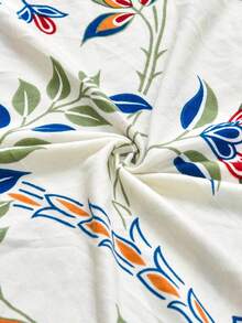 1PC/4pcs/6pcs Chair Cover, Decorative Chair Slipcover, Milk Silk Fabric, Non-Slip Elastic Full Coverage Chair Cover, 1PC One Size, 4pcs/6pcs Set, Floral Print, Rich Colors, Suitable For Spring, Summer, Autumn, Winter, All Seasons - Multicolor - View 11