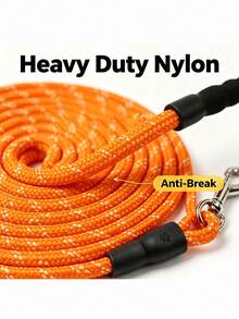 Extra Long Reflective Nylon Dog Leash Anti-Breakage Non-Slip Handle 360° Tangle-Free Swivel Clip Suitable For Outdoor Walking Recall Training Small And Medium Dogs - Multicolor - View 5