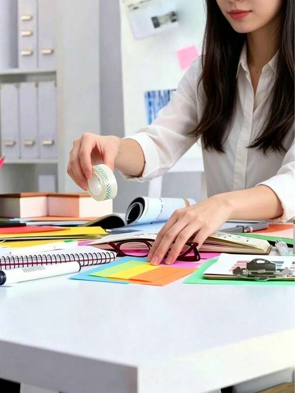 6/10/12/36 Rolls Transparent Tape, Suitable For Gift Wrapping, Stationery Office Supplies, Handmade Crafts And Home Use, High Quality Transparent Tape, Suitable For Tape Cutter