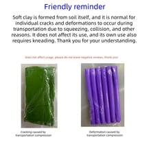 Polymer Clay 24/28 Colors Random PVC Soft Clay Oven Baking Modeling Clay Beginner Set, Includes DIY Tools & Accessories (Optional) - Multicolor - View 4
