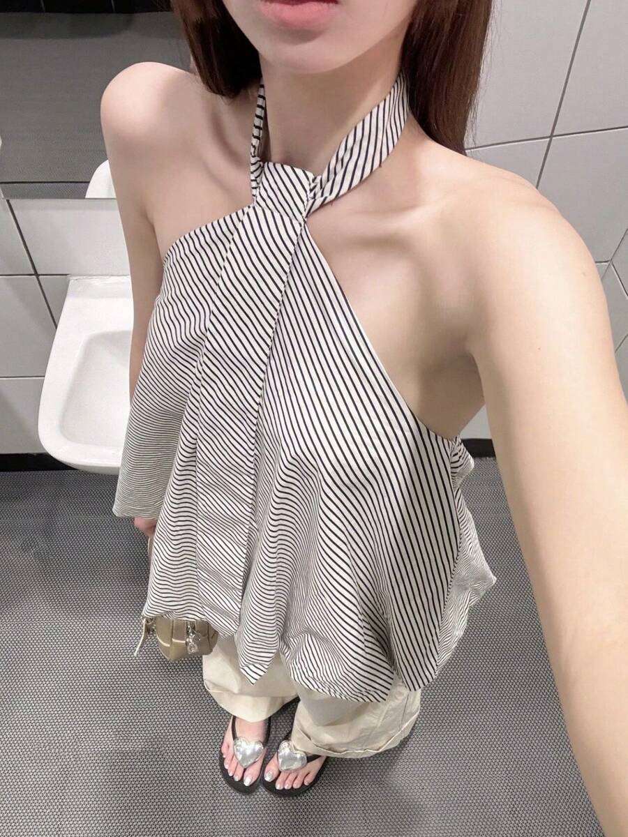 Women Tank Tops & Camis - Light Grey - View 1