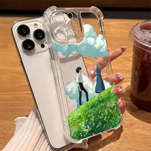 24h Shipping From DE/FR/ES – Charming Anti-Drop Transparent Soft Back Case For IPhone 17 16 15 14 13 12 11 Pro Pro Max Plus &  Galaxy A15 A16 A25 A35 A55 A56 &  13 14 15 Pro Ultra &  Edge 30 40 50 Fusion Neo, Shockproof Cover, Birthday Gift For Men Women - Clear - View 1