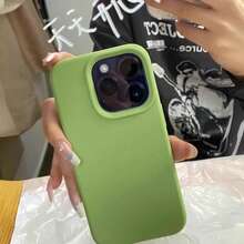 液態矽膠 3 層全覆蓋軟橡膠手機殼，適用於 iPhone 17 Pro 17 Pro Max 17，清新夏季配色，防震保護殼配耐刮微纖維內裡，相容於 13 11 16 Pro Max 15 14 Plus 12 Mini XS Max 7 8 Plus - 薄荷綠 - 查看 3
