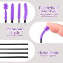 20pcs Machine Cleaning Brushes, Reusable Dense Bristle Cleaning Brushes, Suitable For Sewing Machine Interior And Bobbin Area, Sewing Machine Cleaning Tool For Every Crevice - Multicolor - View 4