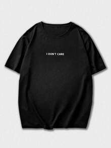 Men T-Shirts - 黑色 - 查看 2