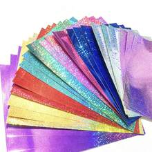 16 Sheets Metallic Mixed Color Textured Cardstock, A4 Size Holographic Paper, Scrapbook Decoration, Background Wall Decor, Birthday Party Decoration, Soft Reflective, Gift Box Decoration, Handmade DIY Photo Album Background, Valentine's Day Decoration - 16 Sheets Of Metallic Glossy Dot Cardstock - View 11