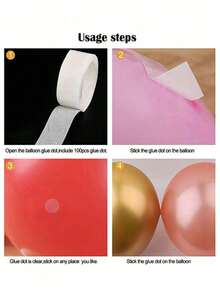 2PCS Portable Manual Balloon Pump, Handheld Inflator For Latex & Foil Balloons, Party Supplies For Birthday Wedding Decorations - View 8