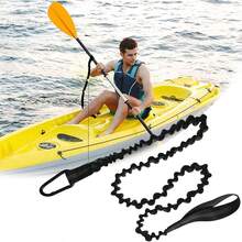 Corda Anti-Perda Popular para Remo de Caiaque, Alça de Cabo de Remo, Cinta Anti-Perda para Canoa, Acessórios de Turismo para Caiaque - Multicolorido - Visão 3