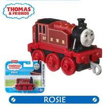 Mattel Mattel Thomas & Friends 全新合金金屬火車套裝，可推行式機車附煤炭車廂，收藏級扮家玩玩具火車，Nia/Ashima/Harold/Salty，3歲以上幼兒，卡通風格 1 件裝，生日聖誕禮物 - 彩色 - 查看 12