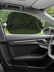 2pcs Car Sunshade Set, Universal Foldable Car Sunshade, Full Protection For Front And Rear Seats, Side Windows And Rear Windshield, Suction Cup Installation Suitable For All Car Models, Foldable And Easy To Store, Suitable For Hot Weather And Outdoor Parking - Multiple Styles - View 2