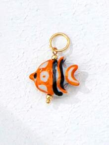 Mixed Color Ocean Animal Floral Fruit Shaped Pendants DIY Earrings Bracelets Necklaces Jewelry Making Accessories - Multicolor - View 52