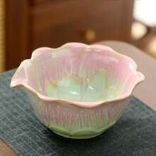 1PC/5PCS/7PCS Floral Ceramic Matcha Set - Matcha Bowl, Matcha Whisk, Matcha Cup, Matcha Whisk Stand, Tea Scoop, Tea Bowl Set, Matcha Making, Dessert And Pastry Making, Tea Drink Making Tool Set, Japanese Style Gift Box Tea Set, Song Dynasty Matcha Tea Whisk Tool Set - Multicolor - View 6