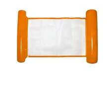 chongqishuishangfuchuang 1pc Inflatable Float, Minimalist Dual Tube Design, Solid Color , PVC Material, Suitable For Water, Pool, Beach, Theme Party, Water Inflatable Float, Water Resting Seat, Inflatable Floating Object, Air Pump Sold Separately - Double-tube Solid Color Floating Bed - View 16